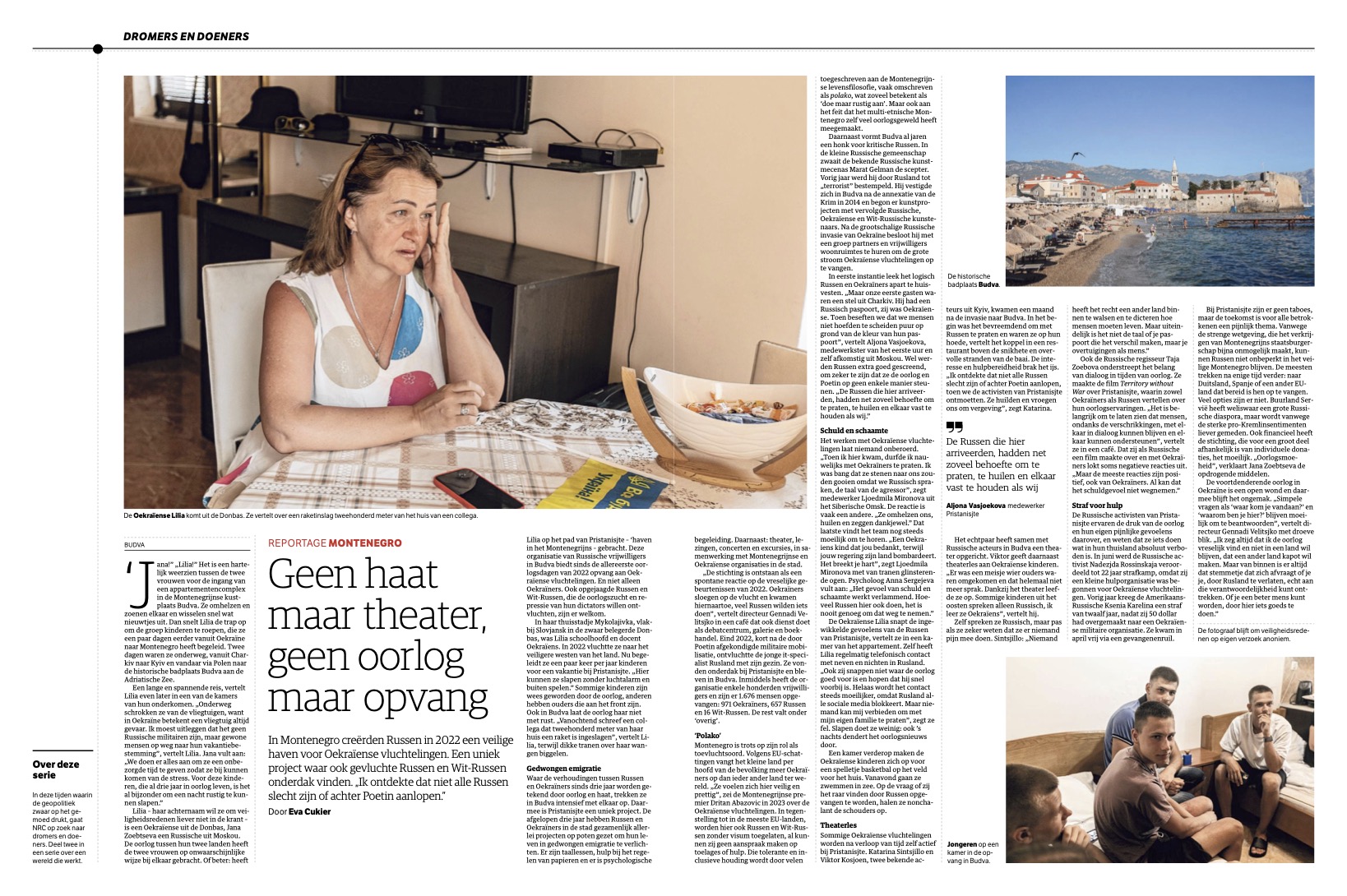 nrc krant 20250808 5720460 geen haat maar theater geen oorlog maar (2)